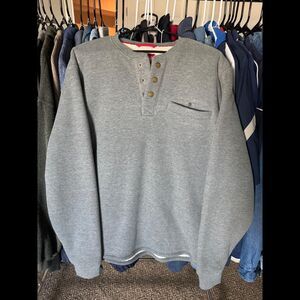 Coleman Fleece Lined Henley Sweatshirt